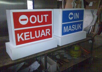 Huruf Timbul, Letterbox, Neonbox, Etching, Signboard