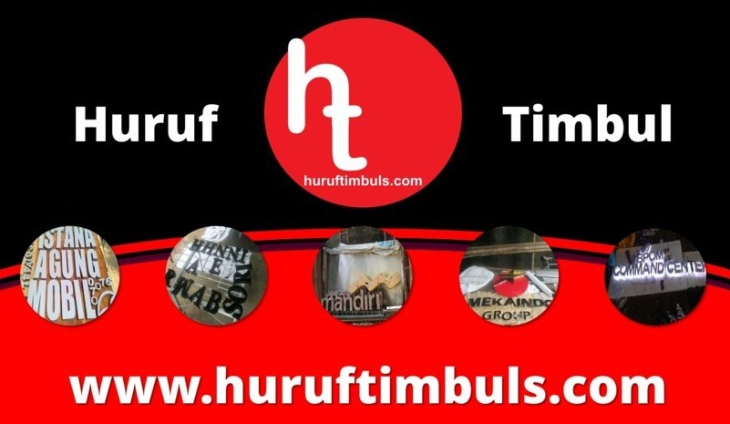 huruf timbul jakarta